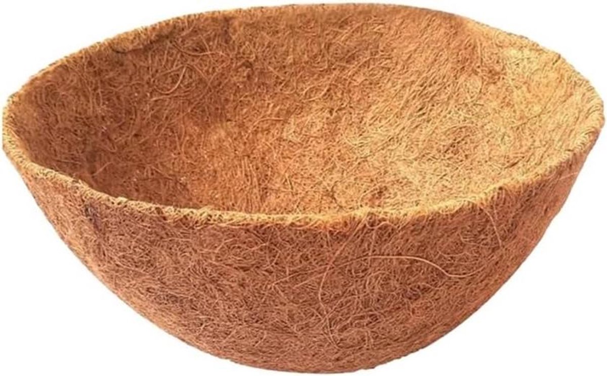 Kokosrol Vervangingshoes - Hangmand Voering - Planten Verzorgen - Ademende Wortel Omgeving - Verschillende Maten - Bruin