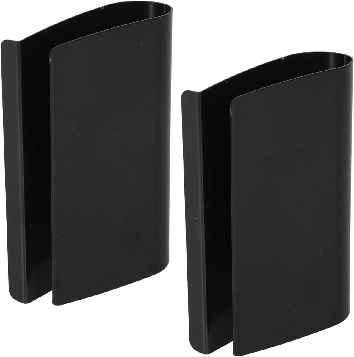 Auto Luchtverfrisser Clips - Zonneklep Houders - Auto Interieur - Metalen Stevige Clip - 2 Stuks - Zwart