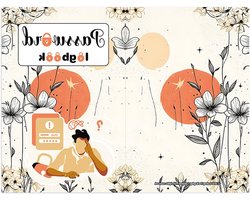 Wachtwoord Dagboek - Login Organizer - Veilig Opslaan - Alfabetische Index - A5 Formaat - Zwart
