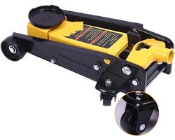 Vloer Krik - Hydraulische Jack - Voertuig Onderhoud - Pneumatische Hulp - 2 Ton Capaciteit - Zwart