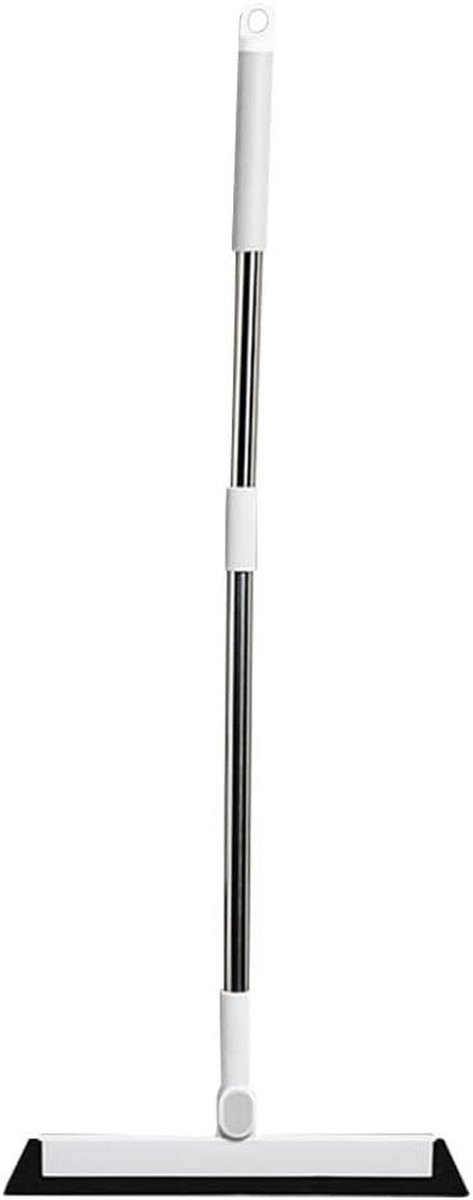 Verstelbare Raamreiniger - Glaswisser Steel - Effectief Schoonmaken - Roestvrij Staal - 86 cm - Zilver Zwart Wit