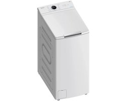 Midea MF100T80B/W-HR - Wasmachine - Bovenlader - Wit - 1300 rpm - 78 dB - A label - Waterverbruik 48 l - 8 kg nominale capaciteit