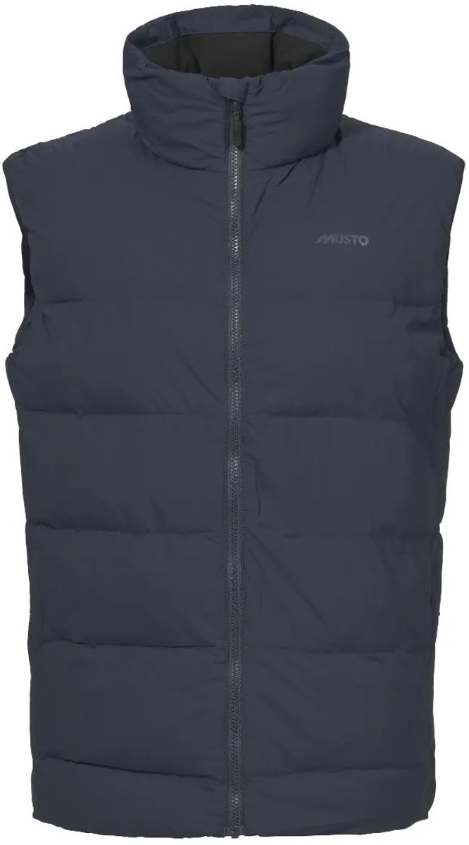Mouwloze jas Musto Active Puffer Blauw