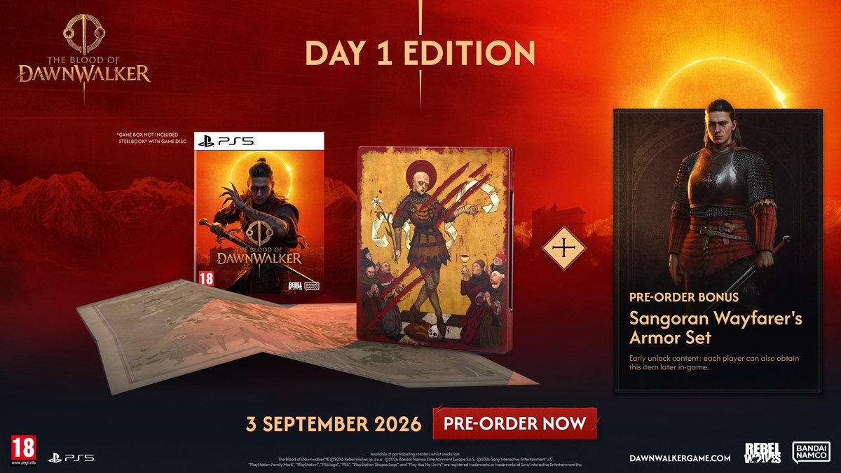 The Blood of Dawnwalker - Day One Edition - PS5 thumbnail 2