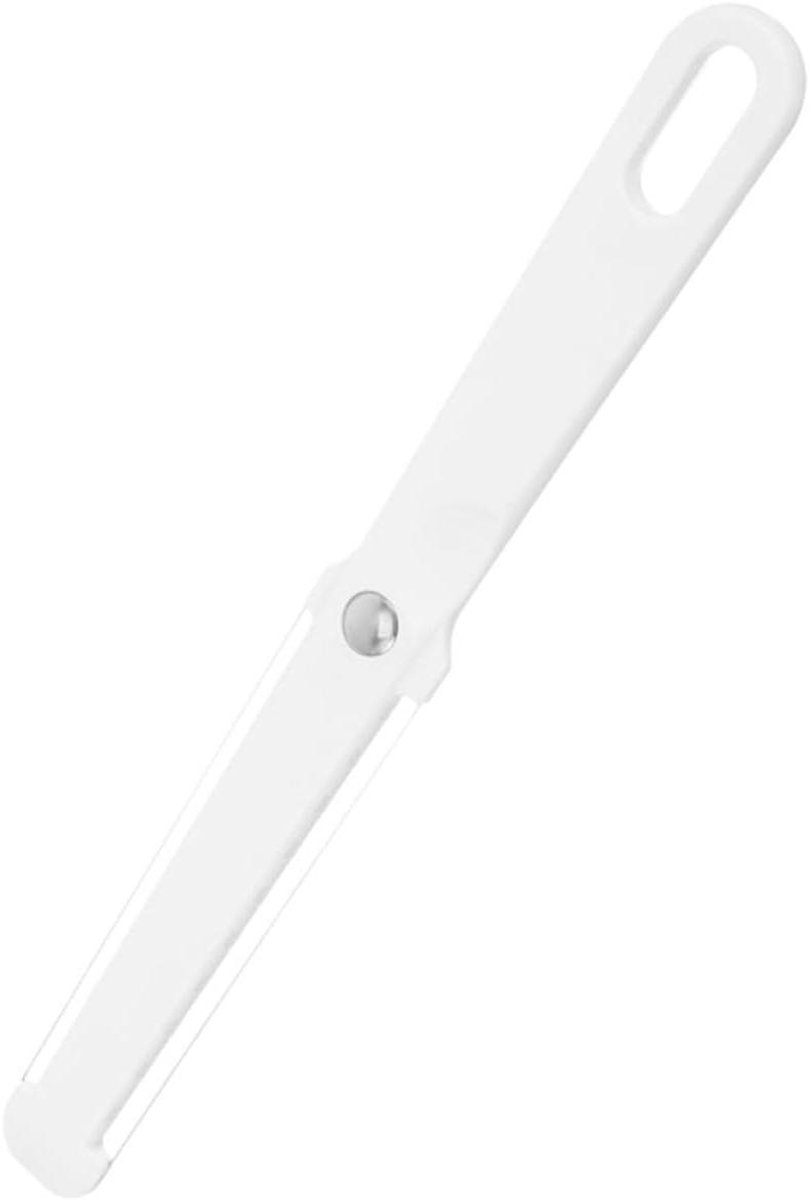 Kaasschaaf - Kaassnijder Plastic - Keuken Gebruik - Roestbestendig Materiaal - 22.6 cm - Wit