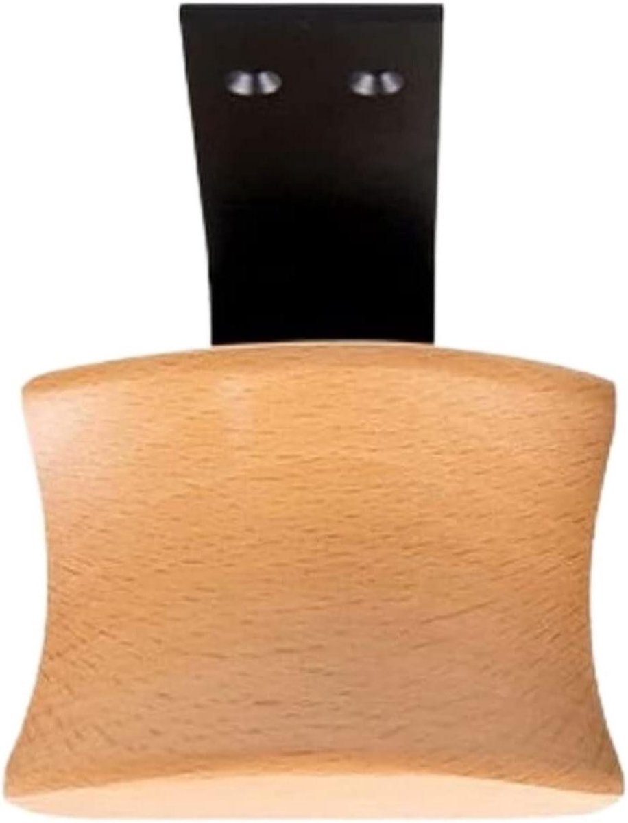 Hoofdtelefoonstandaard - Headset Houder - Werkplek Organisatie - Massief Hout - Universeel - Zwart
