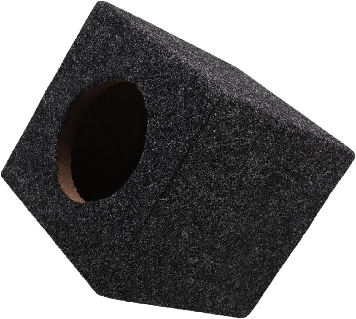 Luidsprekerbehuizing - Subwooferkast - Auto Audio - Houten Constructie - 4 Inch Drivers - Zwart