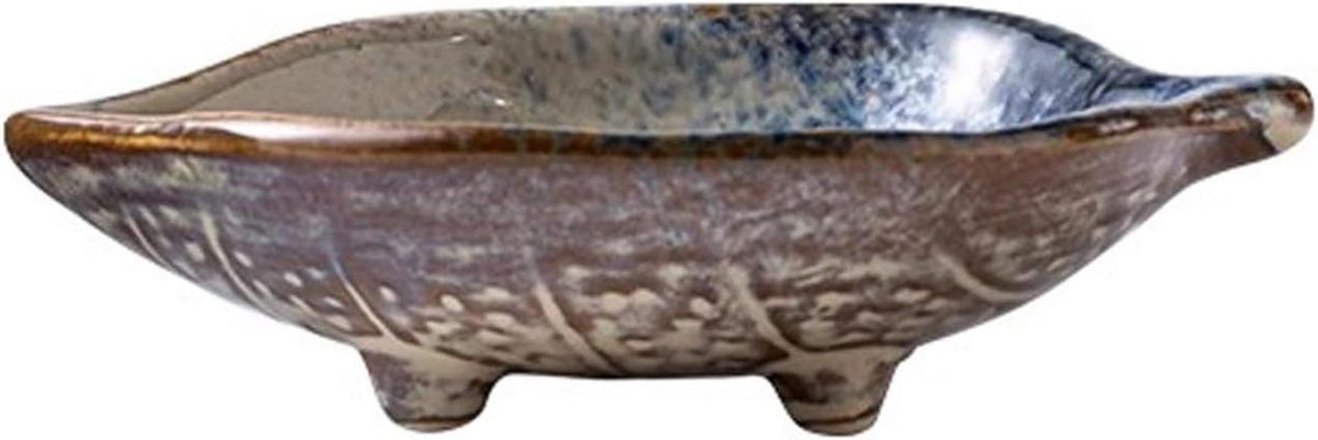 Hapjesbord Kleine Schaal - Keramiek Sausschaal - Sauzen Dips Serveren - Magnetron Vriezer Geschikt - 15x112x35 cm - One Color