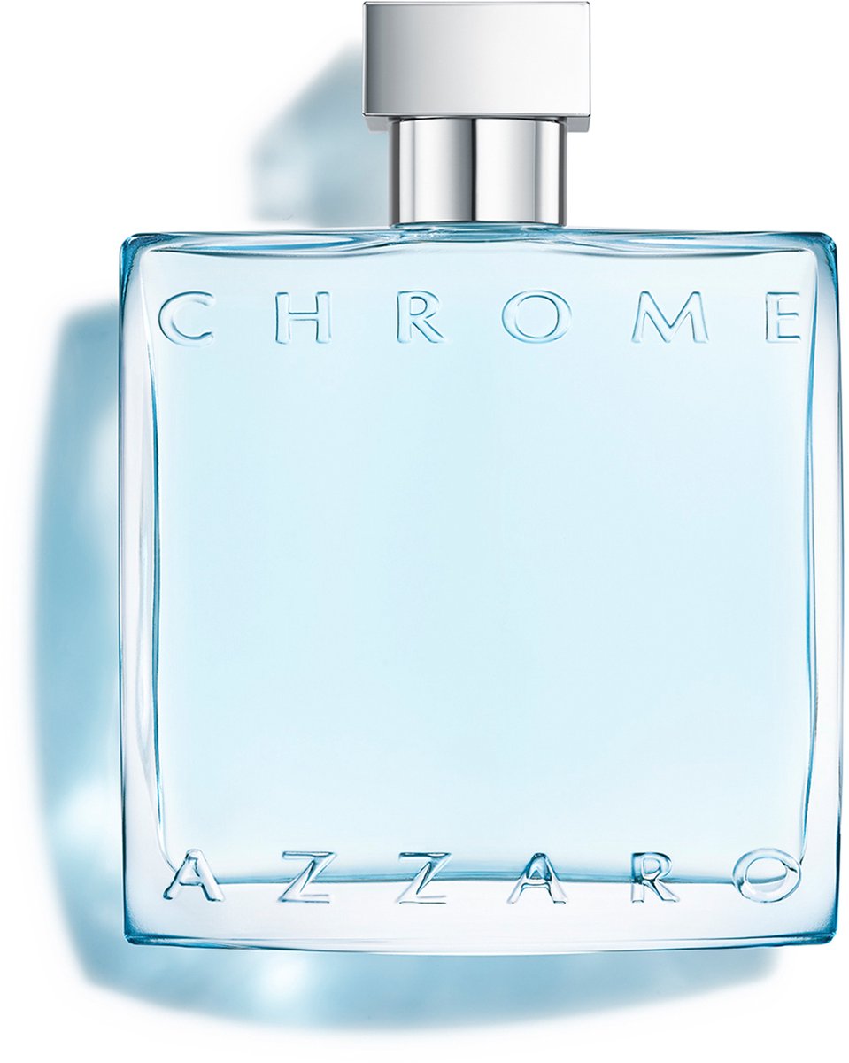 Bol.com Azzaro Chrome Eau de Toilette - Citrus Houtachtig Parfum - Langdurige Geurbeleving - Fris Mannen Parfum - 100ml aanbieding
