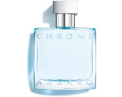 Azzaro Chrome Eau de Toilette - Citrus Houtachtig Parfum - Langdurige Geurbeleving - Fris Mannen Parfum - 50ml