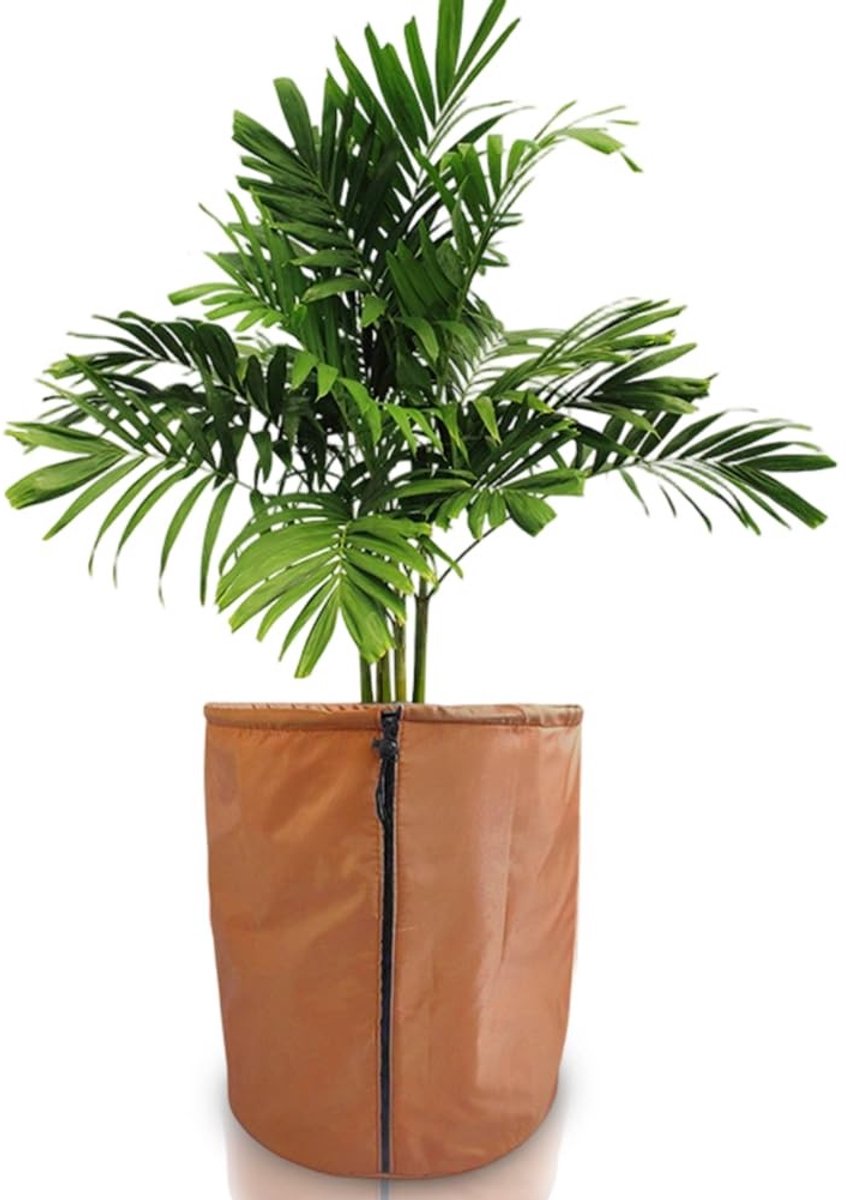 Dailygoods - Thermo Potbescherming voor Planten met Trekkoord, 50 x 45 cm