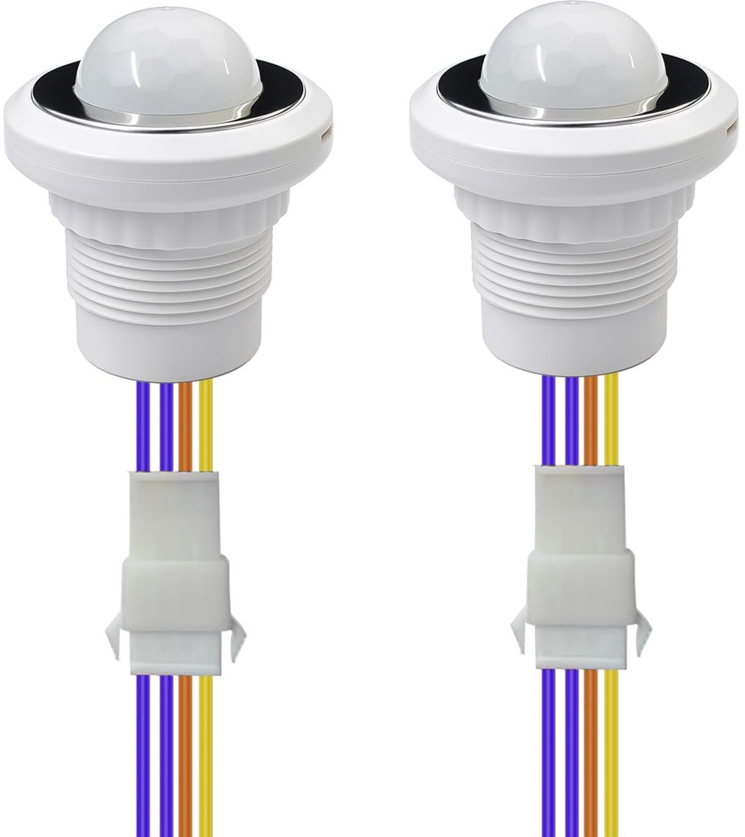 Dailygoods - Mini Bewegingsmelder Lichtschakelaar met PIR Sensor - Verpakking van 2