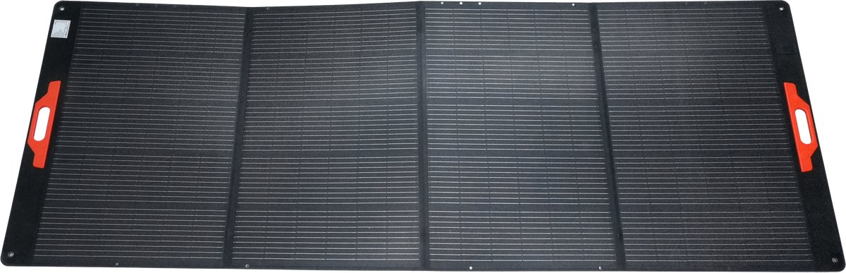 OSCAL PM400 Pro Draagbaar Zonnepaneel – 400W– Opvouwbaar Zonnepaneel-Verstelbare Standaards – IP67 – Aansluiting - Noodpakket - Mobiele Telefoon Oplader - Tablet Oplader - USB-Lader - Camping - Camper - Solar Panel