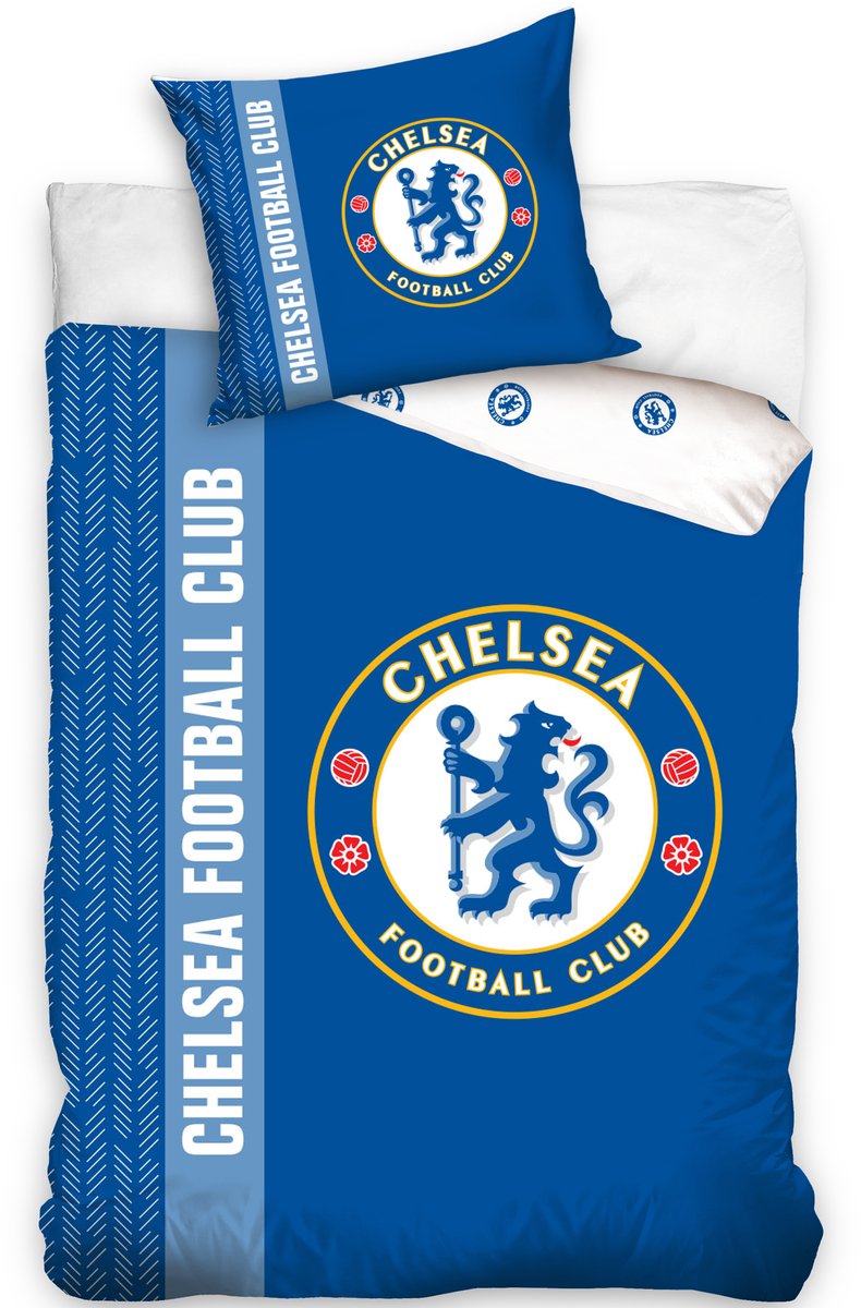 Chelsea Dekbedovertrek Glow in the Dark - Eenpersoons - 140 x 200 cm - Katoen
