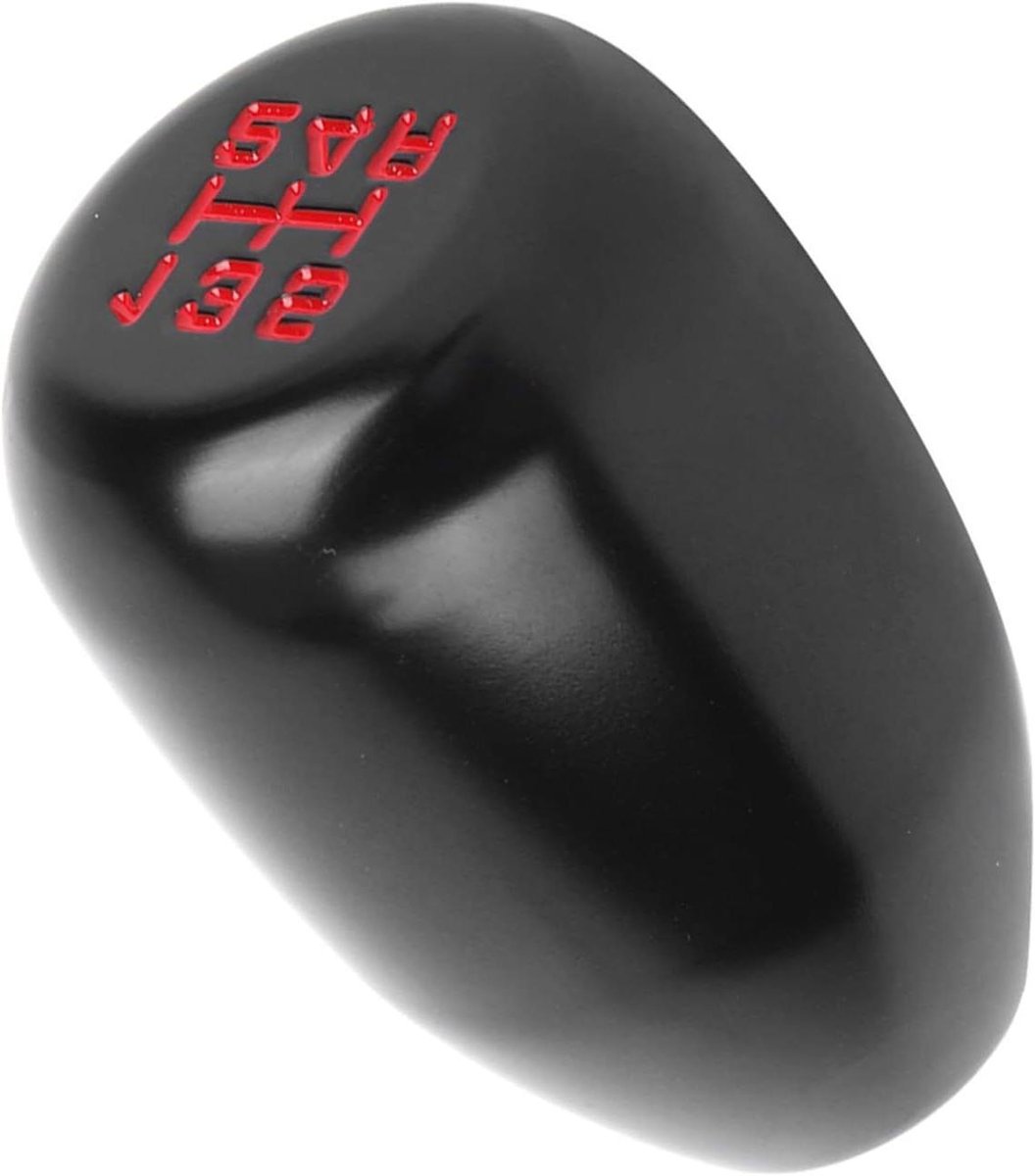 Pookknop - Schakelhendel - Auto Interieur - 5 Versnellingen - 40x60 mm - Zwart