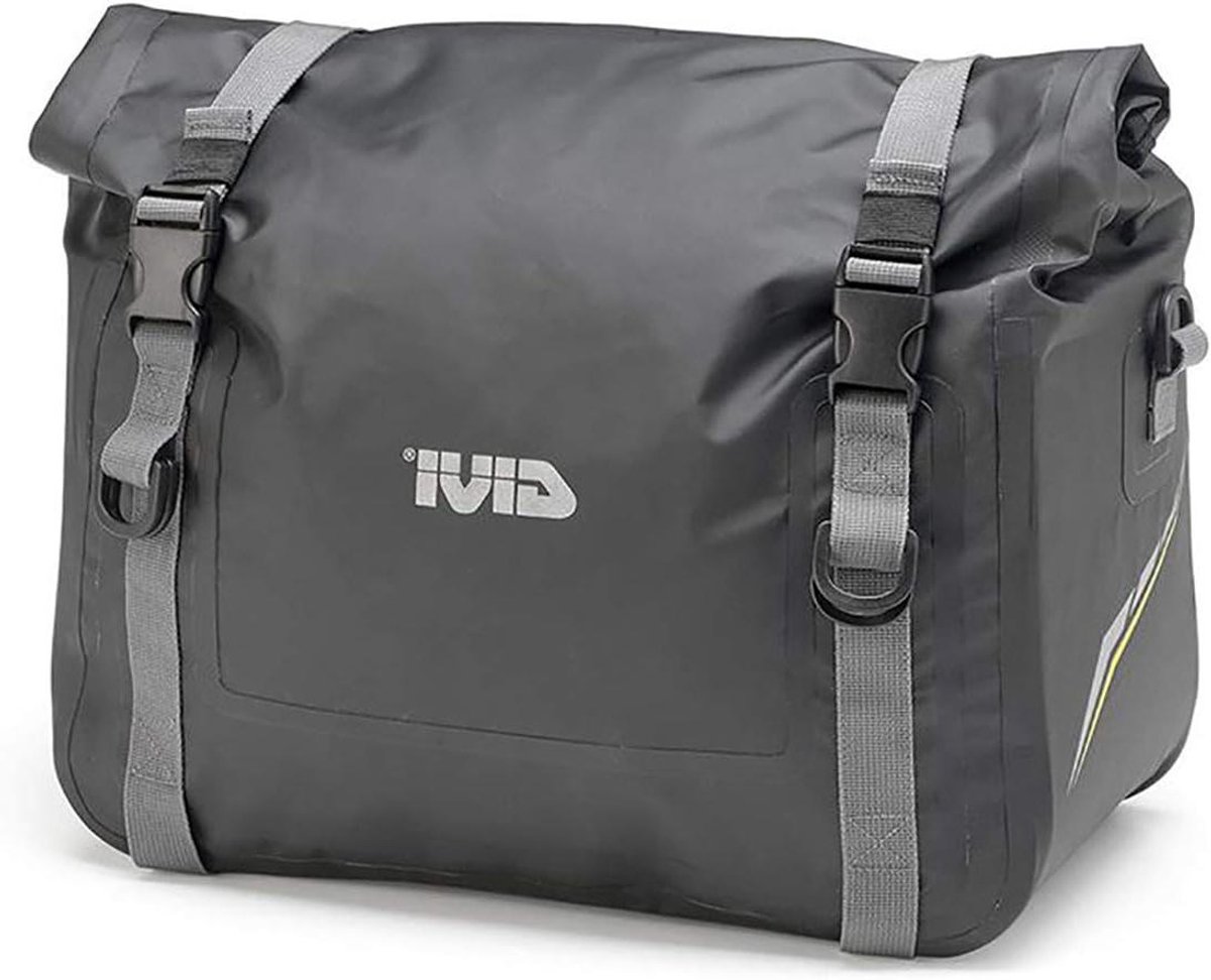 Bagagedrager Tas - Zadeltas Achter - Motor Rijden - Universele Pasvorm - 15 Liter - Zwart
