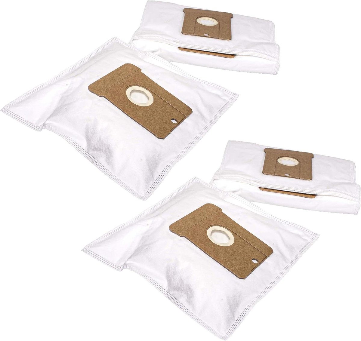 Stofzuigerzakken - Stofzakken - Stofvrij Houden - Microfleece Materiaal - 20 Stuks - Wit