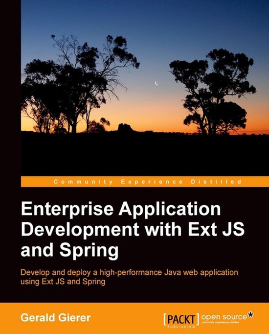 Enterprise Application Development with Ext JS and Spring - cover