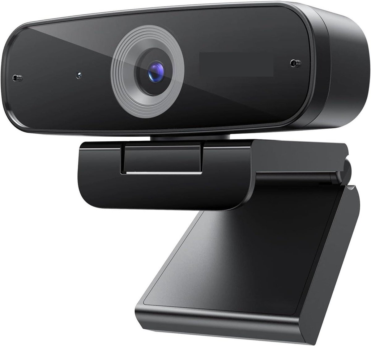 Webcam HD - Conferentie camera - Online vergaderen - Dubbele microfoons - 1080p - Zwart