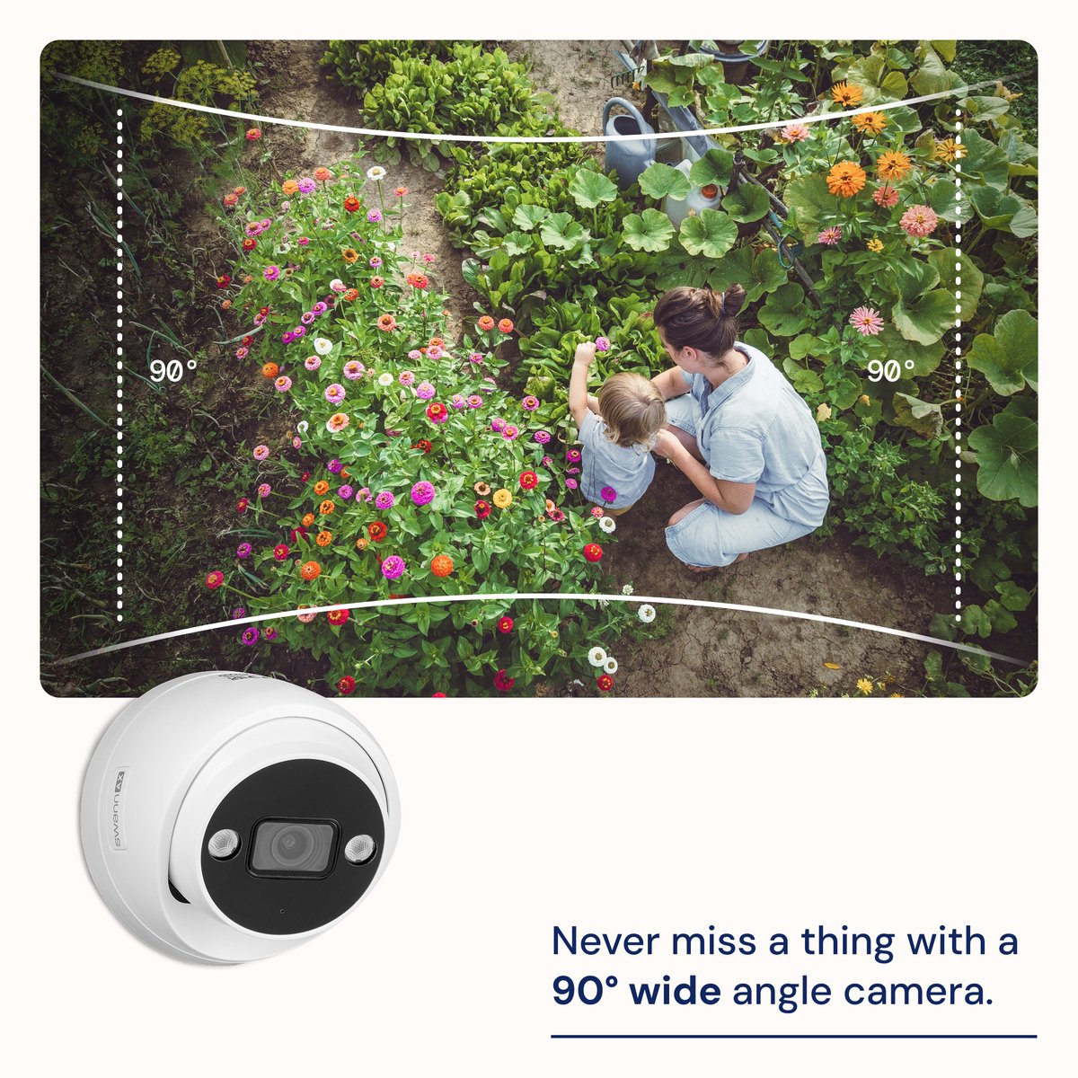 Swann AdvancedX Series - Beveiligingscamera's - 4 Camera's - cctv camerasysteem - 1TB - geen abonnementskosten - 4K Ultra HD - Spotlight Dome IP Cameras – foto 5