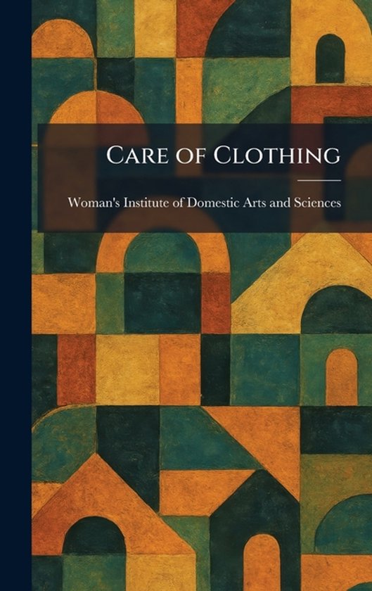 Care of Clothing - cover