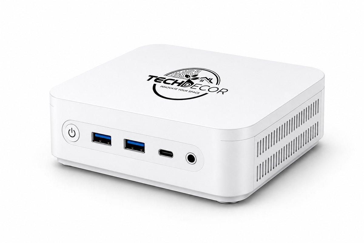 Techdecor Mini PC Ryzen 3 2200U – Compacte Krachtpatser voor Thuis & Kantoor