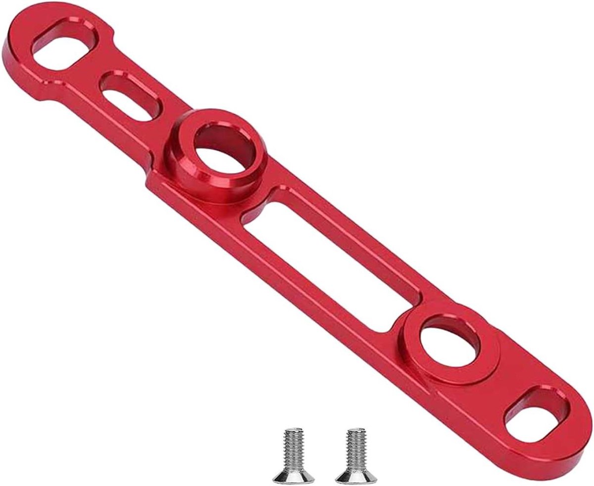 Fiets Remadapter - Schijfrem Onderdeel - Verbeterde Remkracht - Universele Compatibiliteit - Lichtgewicht Aluminium - Rood