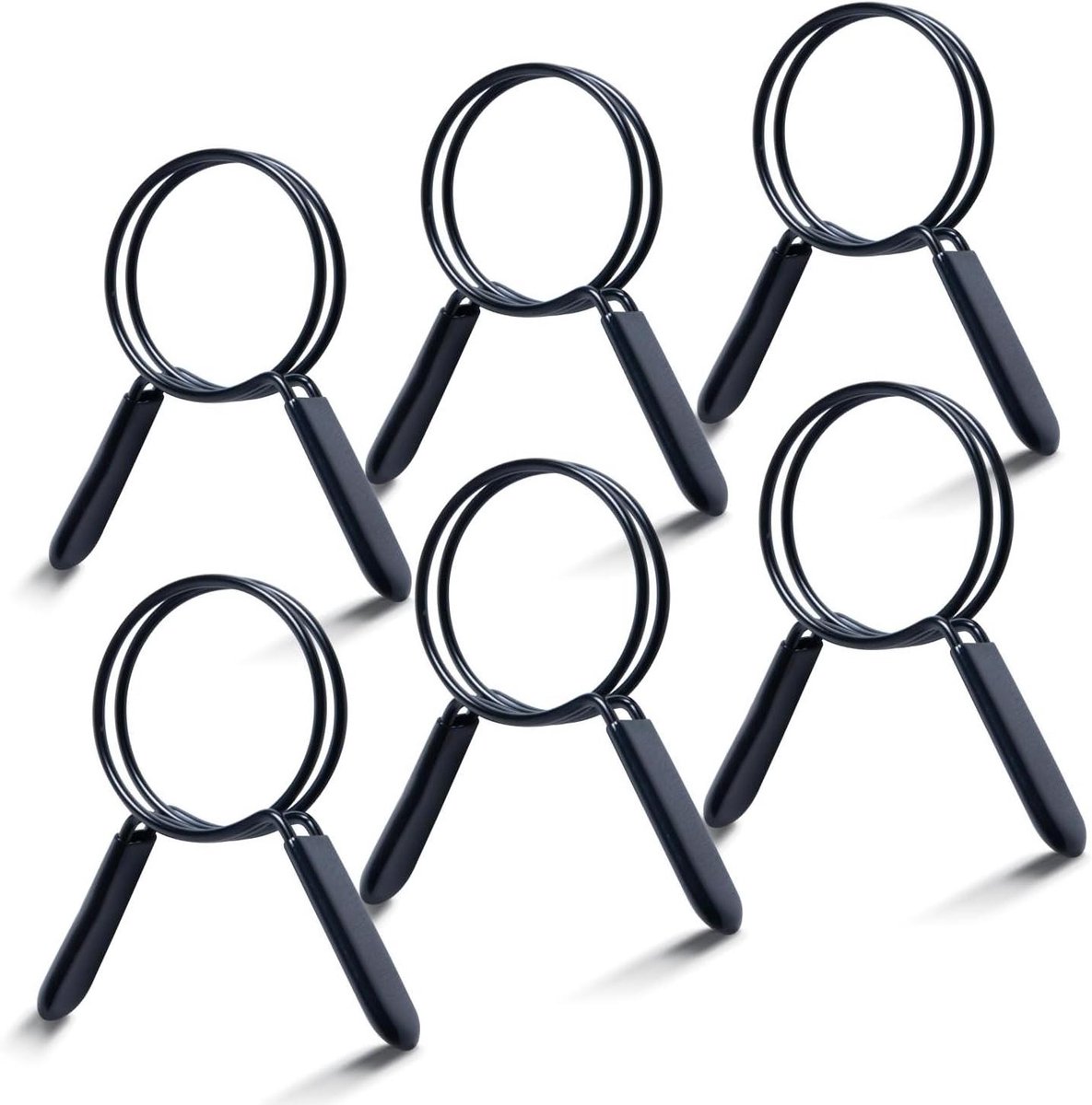 Dubbele Lus Slangklemmen - Snelkoppelingsklemmen - Stofafzuiging Bevestigen - Dubbele Lus Ontwerp - 25 inch - Zilver