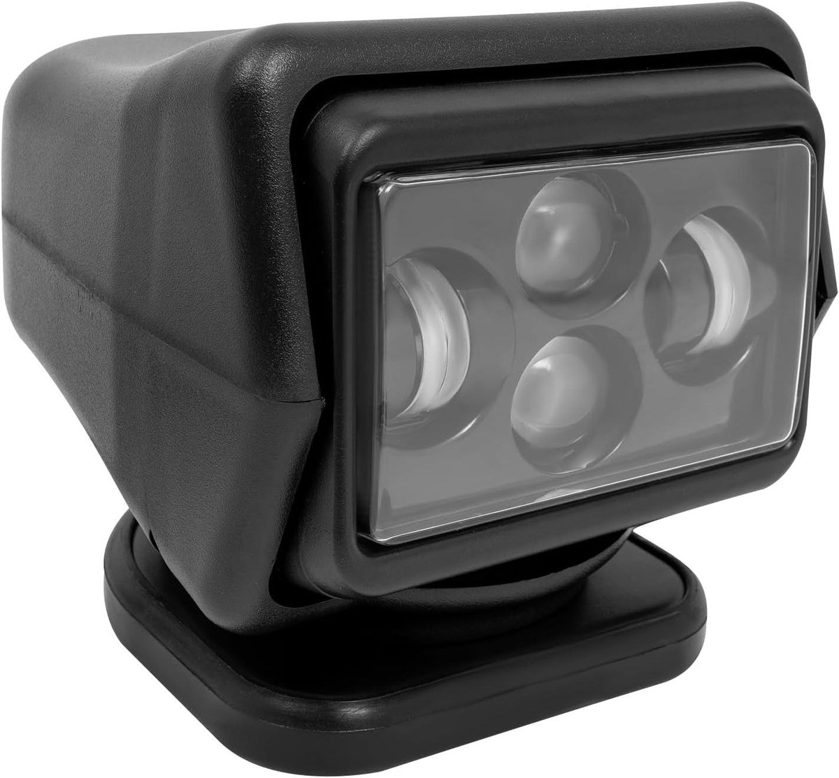 Op afstand bestuurde lamp - Zoeklamp werkverlichting - Nachtzicht verbeteren - 360 graden draaibaar - 60W 8000LM - Zwart