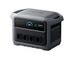 Anker SOLIX C1000 Gen 2 Draagbare Powerstation – 2.000W (Piek 3.000W) Zonne-Generator – Volledig Opgeladen in 49 Min – 1.024Wh LiFePO4 – Accu voor Noodstroom – Stroomuitval & Kamperen