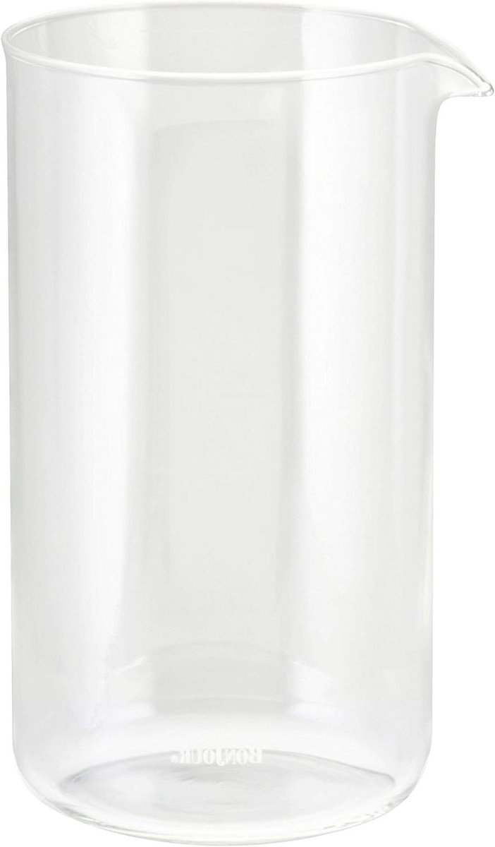 Franse Pers Karaf - Vervangend Glas - Koffie Maken - Universele Pasvorm - 33.8 Ounce - Transparant