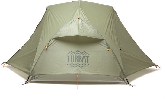 Turbat Shanta Pro 2 Tea Green - lichtgewicht tent - 2 persoons - Groen van Turbat — afbeelding 2