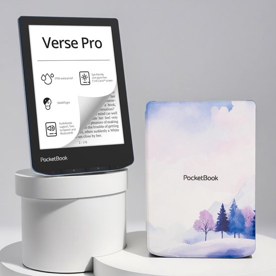 PocketBook Verse Pro Azure e-reader – Inclusief Wintertime ... - cover