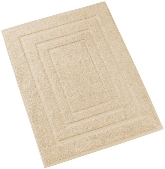 De Witte Lietaer Badmat Pacifique Sand - 70 x 120 cm - Beige - Katoen