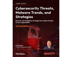 Omslag van Cybersecurity Threats, Malware Trends, and Strategies