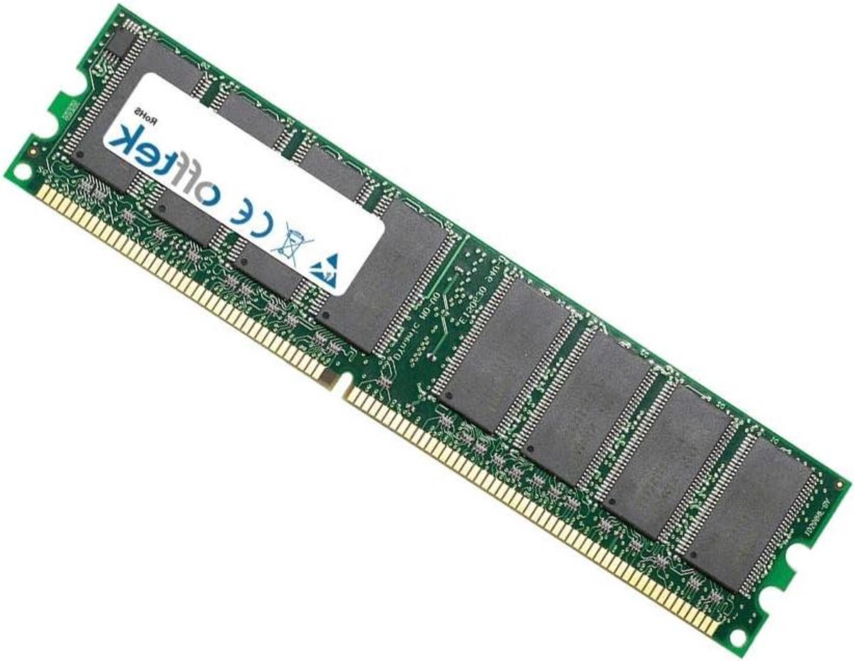 Vervanging RAM-geheugen - Desktop Geheugen - Computer Upgrade - 100% Compatibel - 256 MB - Groen