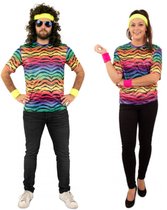 T-shirt néon tigre unisexe - Taille XL