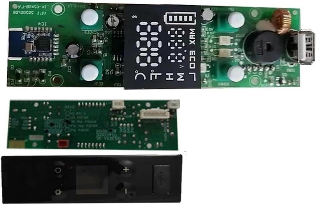Printplaat Koelkast - Vriezer Module - Reparatie Onderdeel - Stabiele Prestaties - 50 Gram - Groen