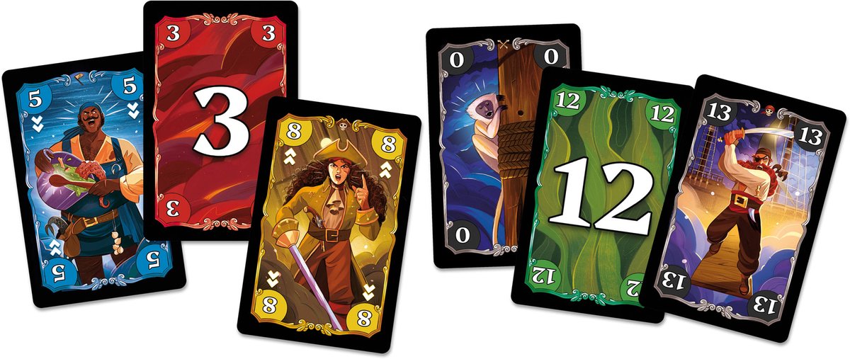 Schmidt® - Skull Queen - Kaartspel - Tactisch slagenspel met piratenthema - vanaf 8 jaar - 2-6 spelers