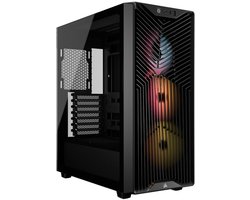 Corsair 3200D RS ARGB Midi Tower - PC-behuizing - Zwart