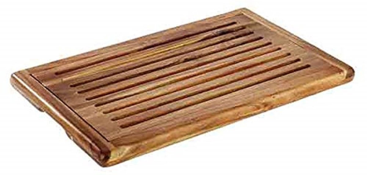 Snijplank met opvangbak - Houten snijplank - Akazia - 47,5 x 32 cm
