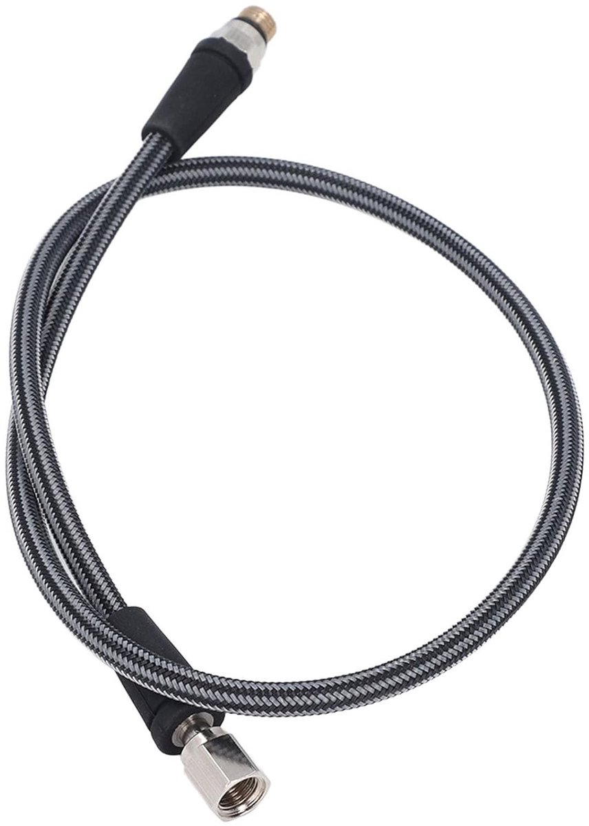Professionele Carbon Fiber Woven Flexibele Duikslang voor Hoge Druk, Ideaal Accessoire voor Duikers (80cm)