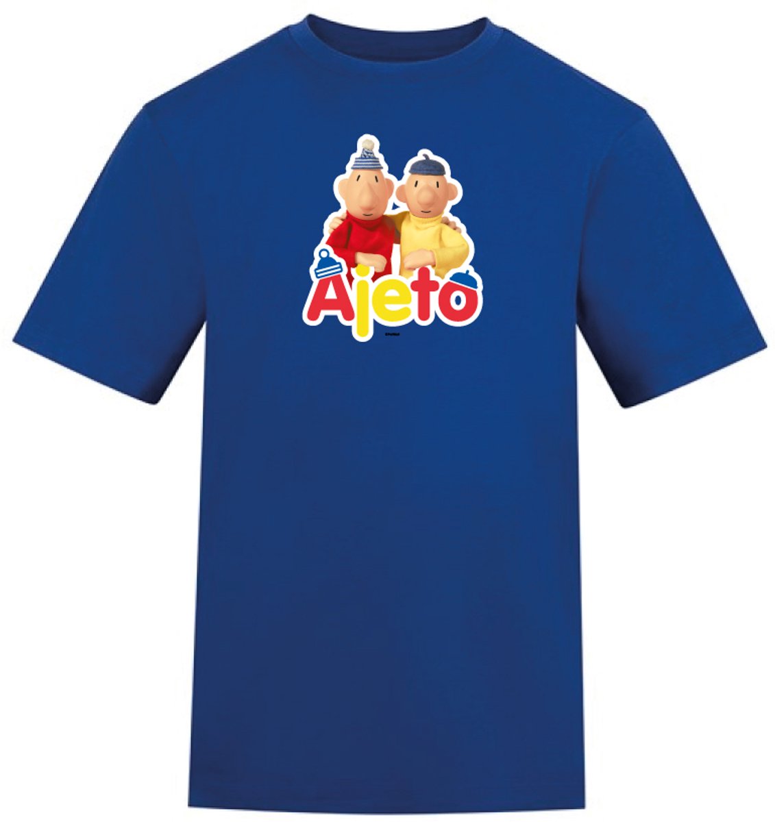 Hingly T-shirt Buurman & Buurman Ajeto Kobaltl Maat: Small
