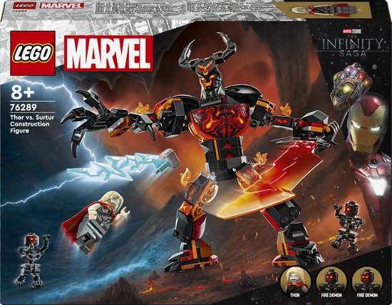 LEGO 76289 Marvel - Superhelden Thor vs. Surtur bouwfiguur