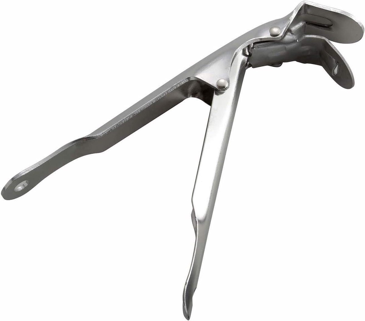 Pan Gripper - Pizzagrijper - Pizza Bakken - Roestvrij Staal - 8 Inch - Zilverkleurig