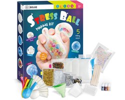 Bolke Knutselpakketten - knutselpakket - knutselpakket jongens - knutselset jongens & meisjes - zelf stressballen maken - Nederlandse handleiding