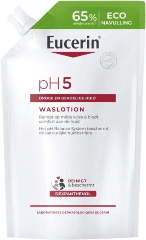 Eucerin Waslotion PH5 Navulverpakking - 400 ml