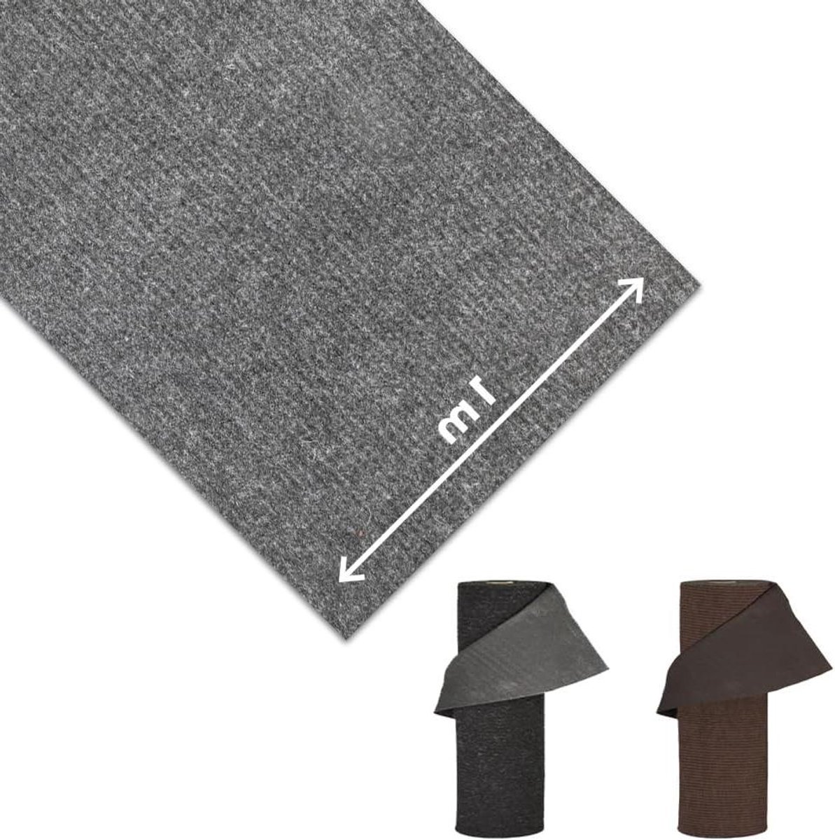 Antislip Tapijtloper - Loper Tapijt Vloerbedekking - Vuil Vangen - Op Maat Te Knippen - 1