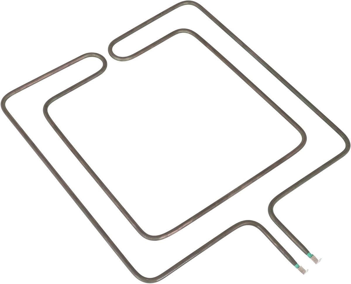 Oven Verwarmingselement - Bodemelement Oven - Oven Reparatie - Origineel Onderdeelnummer 42827837 - Standaard Afmetingen - Metaal