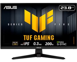 ASUS TUF Gaming VG249Q5A - Full HD Gaming Monitor - 200 Hz - 1 ms - Speakers - 24 Inch